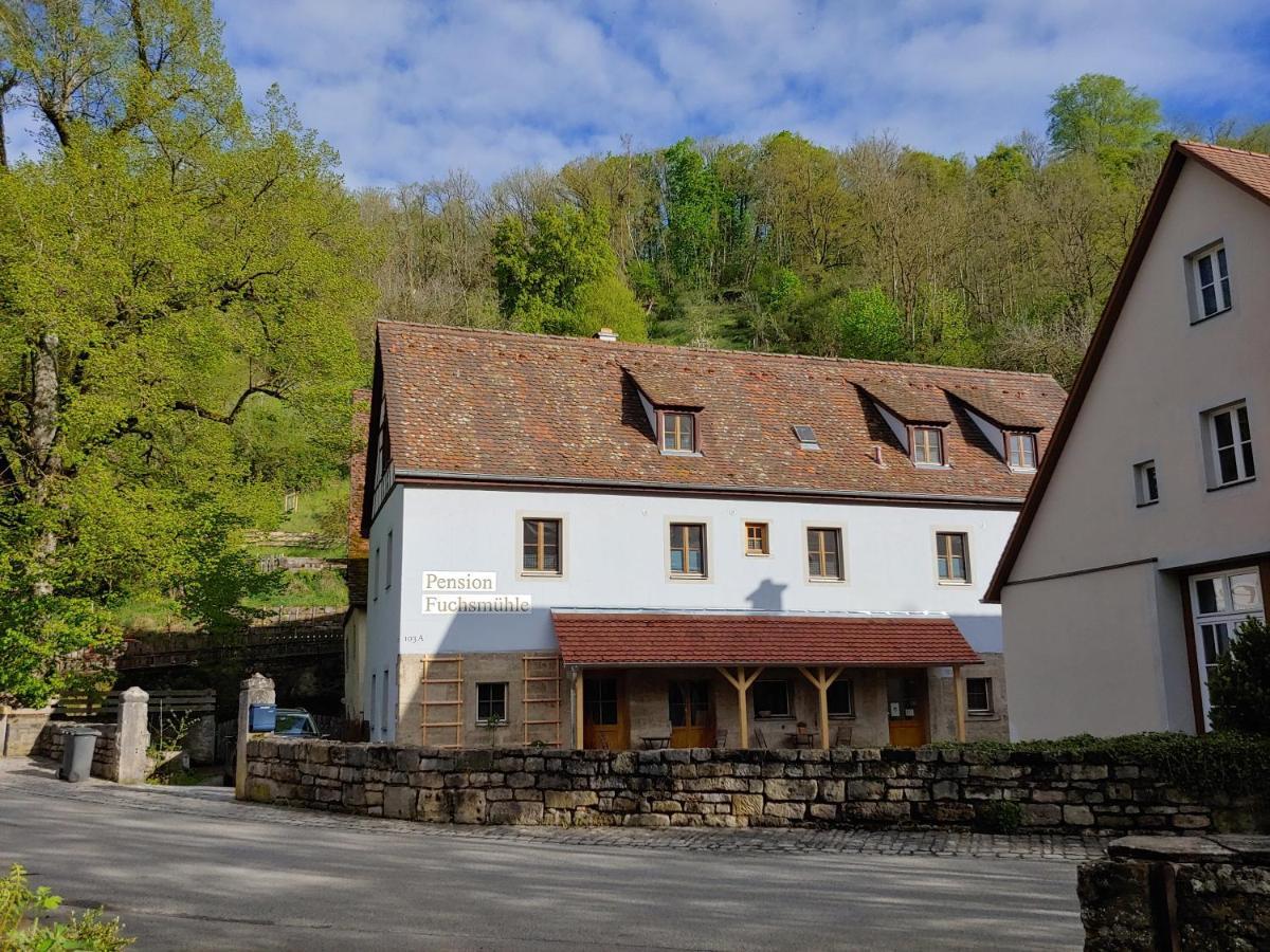 Pension Fuchsmuehle Ротенбург-на-Таубере Экстерьер фото